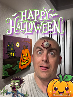 Matthew Wayne Fun Halloween Promo with Canvas
