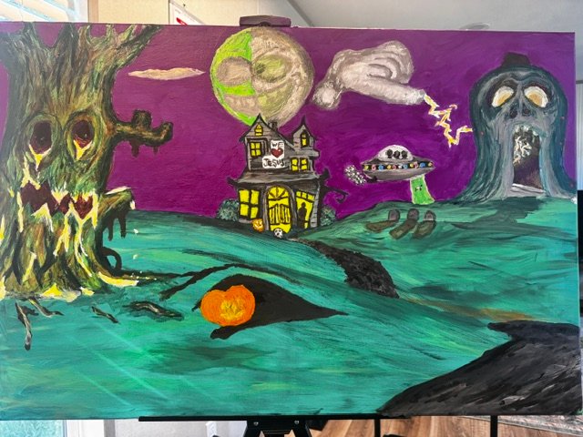 Featured Original Painting by Matthew Wayne ( )