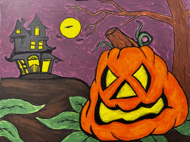 Haunted Hill & Jack-O'-Lantern Daylight